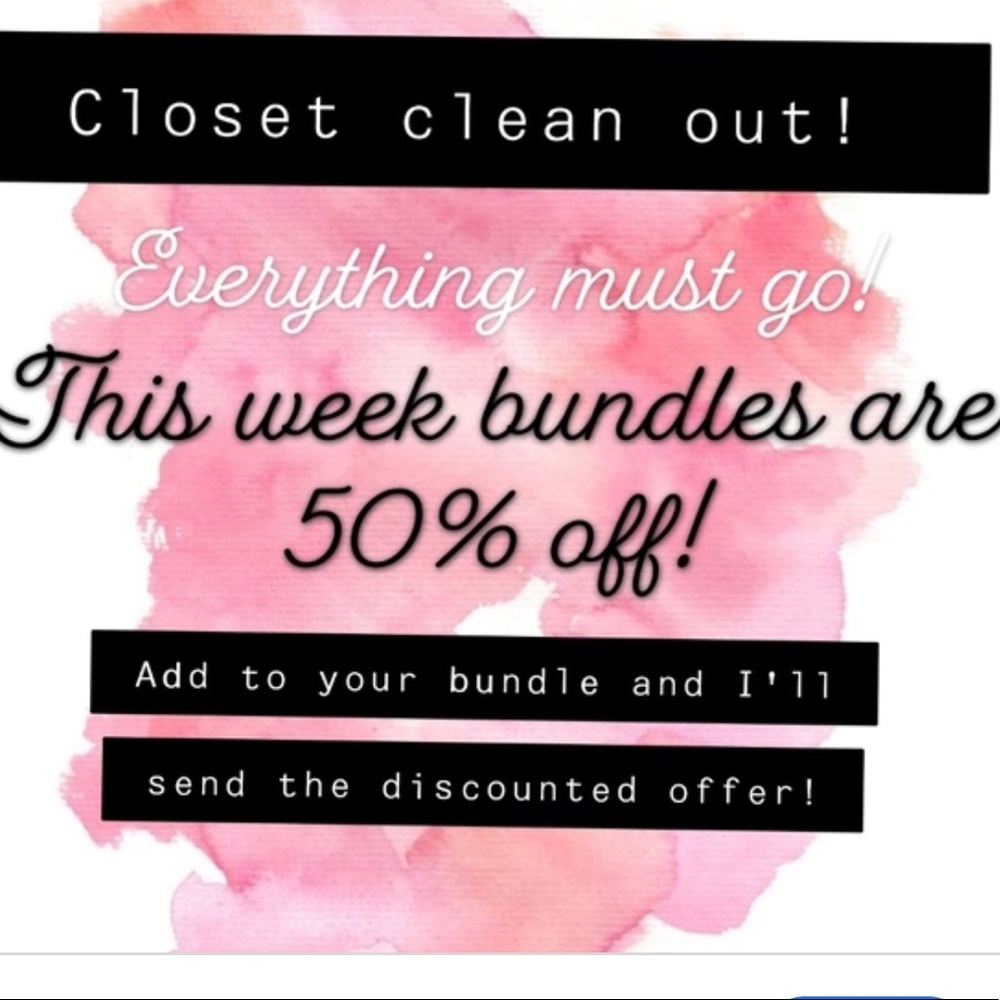 50% off ALL bundles ALL month!